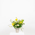 Smooth Nickel Flora Pot - Small | From The Anvil - Plant Pots - From The Anvil - Yester Home