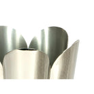Smooth Nickel Flora Vase | From The Anvil - Vases - From The Anvil - Yester Home