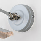 Smooth Nickel Flora Wall Light in Birch | From The Anvil - Wall Lights - From The Anvil - Yester Home