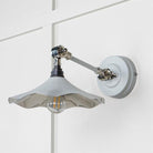 Smooth Nickel Flora Wall Light in Birch | From The Anvil-Wall Lights-Yester Home