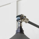 Smooth Nickel Flora Wall Light in Bluff | From The Anvil - Wall Lights - From The Anvil - Yester Home