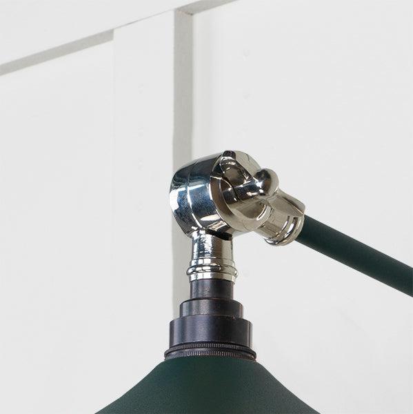 Smooth Nickel Flora Wall Light in Dingle | From The Anvil-Wall Lights-Yester Home