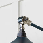 Smooth Nickel Flora Wall Light in Dusk | From The Anvil - Wall Lights - From The Anvil - Yester Home