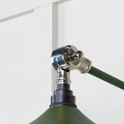 Smooth Nickel Flora Wall Light in Heath | From The Anvil - Wall Lights - From The Anvil - Yester Home