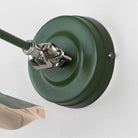 Smooth Nickel Flora Wall Light in Heath | From The Anvil-Wall Lights-Yester Home