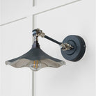 Smooth Nickel Flora Wall Light in Soot | From The Anvil - Wall Lights - From The Anvil - Yester Home