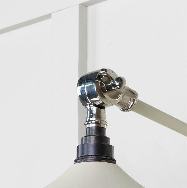 Smooth Nickel Flora Wall Light in Teasel | From The Anvil-Wall Lights-Yester Home