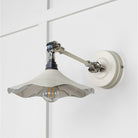 Smooth Nickel Flora Wall Light in Teasel | From The Anvil - Wall Lights - From The Anvil - Yester Home