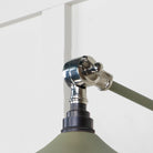 Smooth Nickel Flora Wall Light in Tump | From The Anvil - Wall Lights - From The Anvil - Yester Home