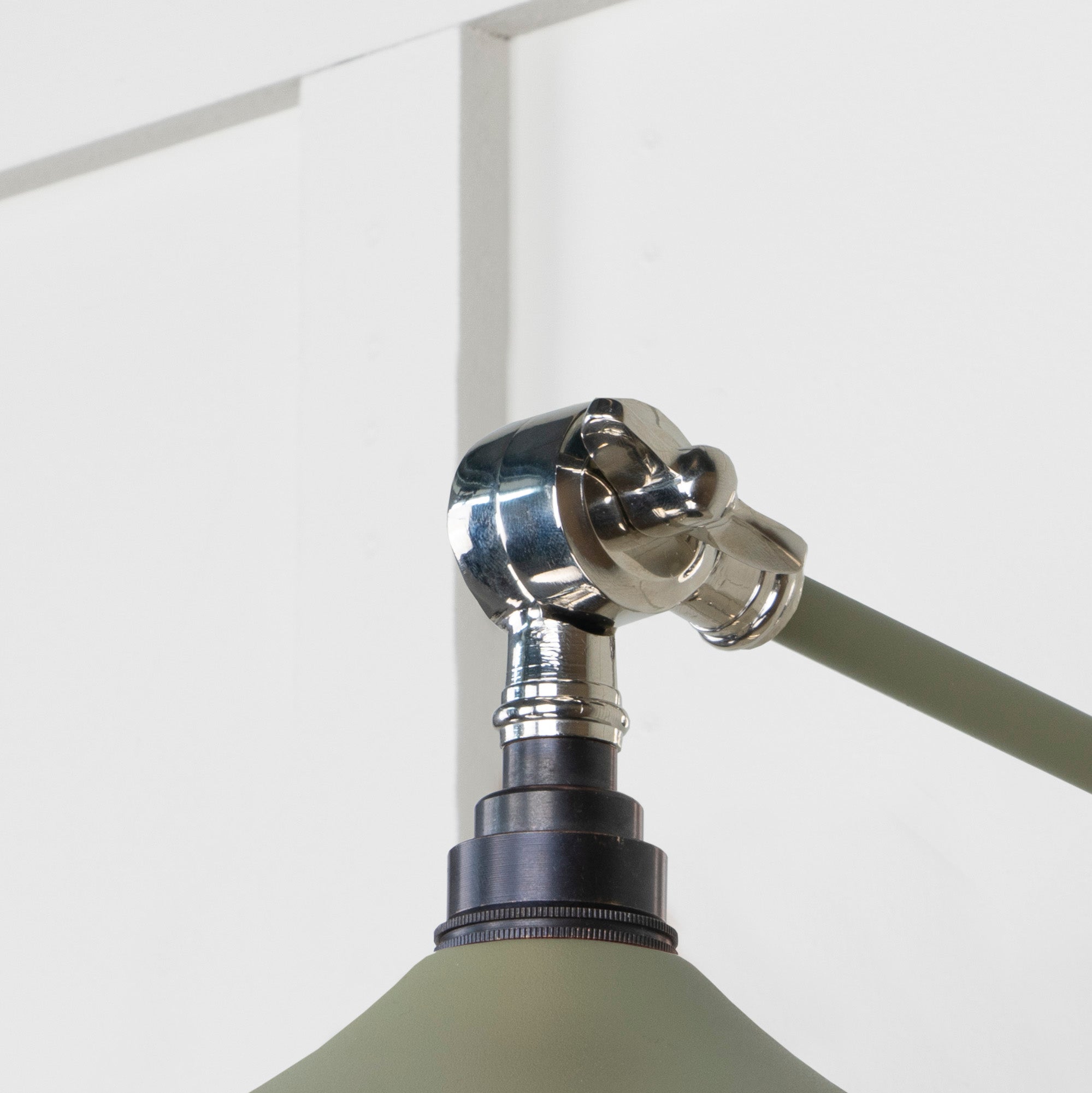 Smooth Nickel Flora Wall Light in Tump | From The Anvil - Wall Lights - From The Anvil - Yester Home
