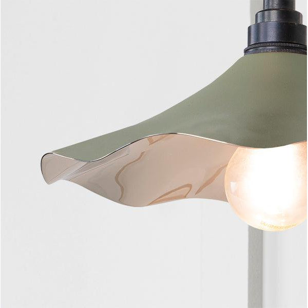 Smooth Nickel Flora Wall Light in Tump | From The Anvil-Wall Lights-Yester Home