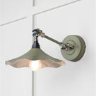 Smooth Nickel Flora Wall Light in Tump | From The Anvil-Wall Lights-Yester Home