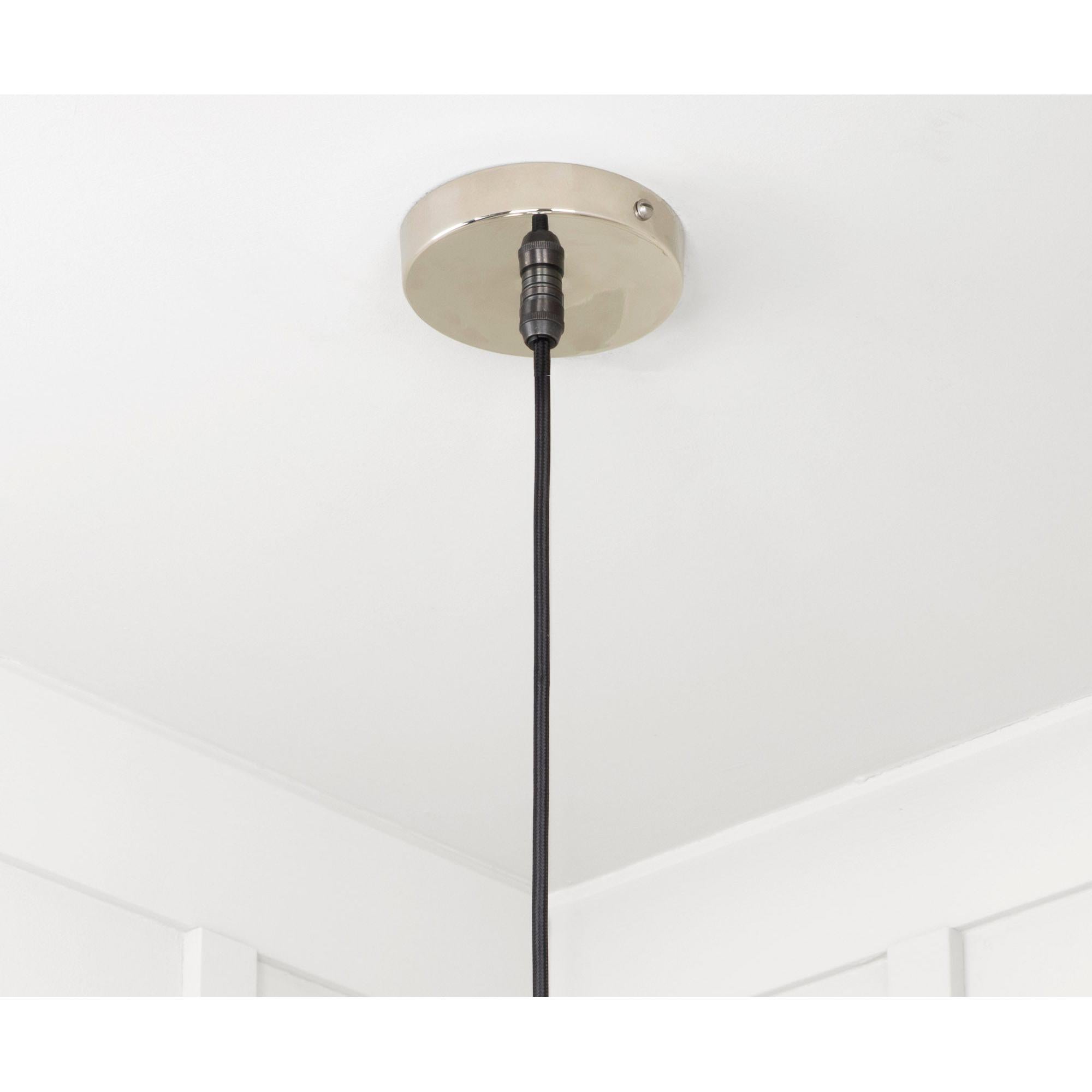 Smooth Nickel Frankley Pendant | From The Anvil - Ceiling Lights - From The Anvil - Yester Home