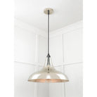 Smooth Nickel Frankley Pendant | From The Anvil-Ceiling Pendants-Yester Home