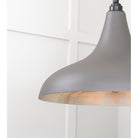 Smooth Nickel Frankley Pendant in Bluff | From The Anvil - Ceiling Lights - From The Anvil - Yester Home