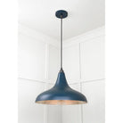 Smooth Nickel Frankley Pendant in Dusk | From The Anvil-Ceiling Pendants-Yester Home