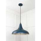 Smooth Nickel Frankley Pendant in Dusk | From The Anvil-Ceiling Pendants-Yester Home