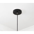 Smooth Nickel Frankley Pendant in Elan Black | From The Anvil-Ceiling Pendants-Yester Home