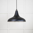 Smooth Nickel Frankley Pendant in Elan Black | From The Anvil-Ceiling Pendants-Yester Home