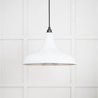 Smooth Nickel Frankley Pendant in Flock | From The Anvil - Ceiling Lights - From The Anvil - Yester Home