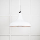Smooth Nickel Frankley Pendant in Flock | From The Anvil-Ceiling Pendants-Yester Home