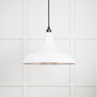 Smooth Nickel Frankley Pendant in Flock | From The Anvil - Ceiling Lights - From The Anvil - Yester Home