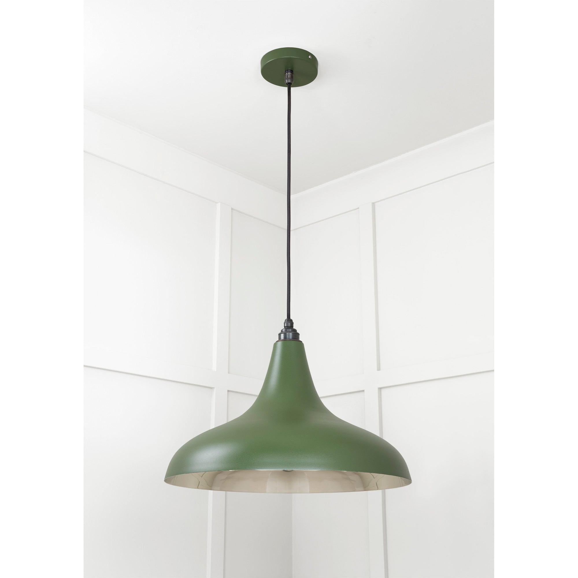 Smooth Nickel Frankley Pendant in Heath | From The Anvil - Ceiling Lights - From The Anvil - Yester Home