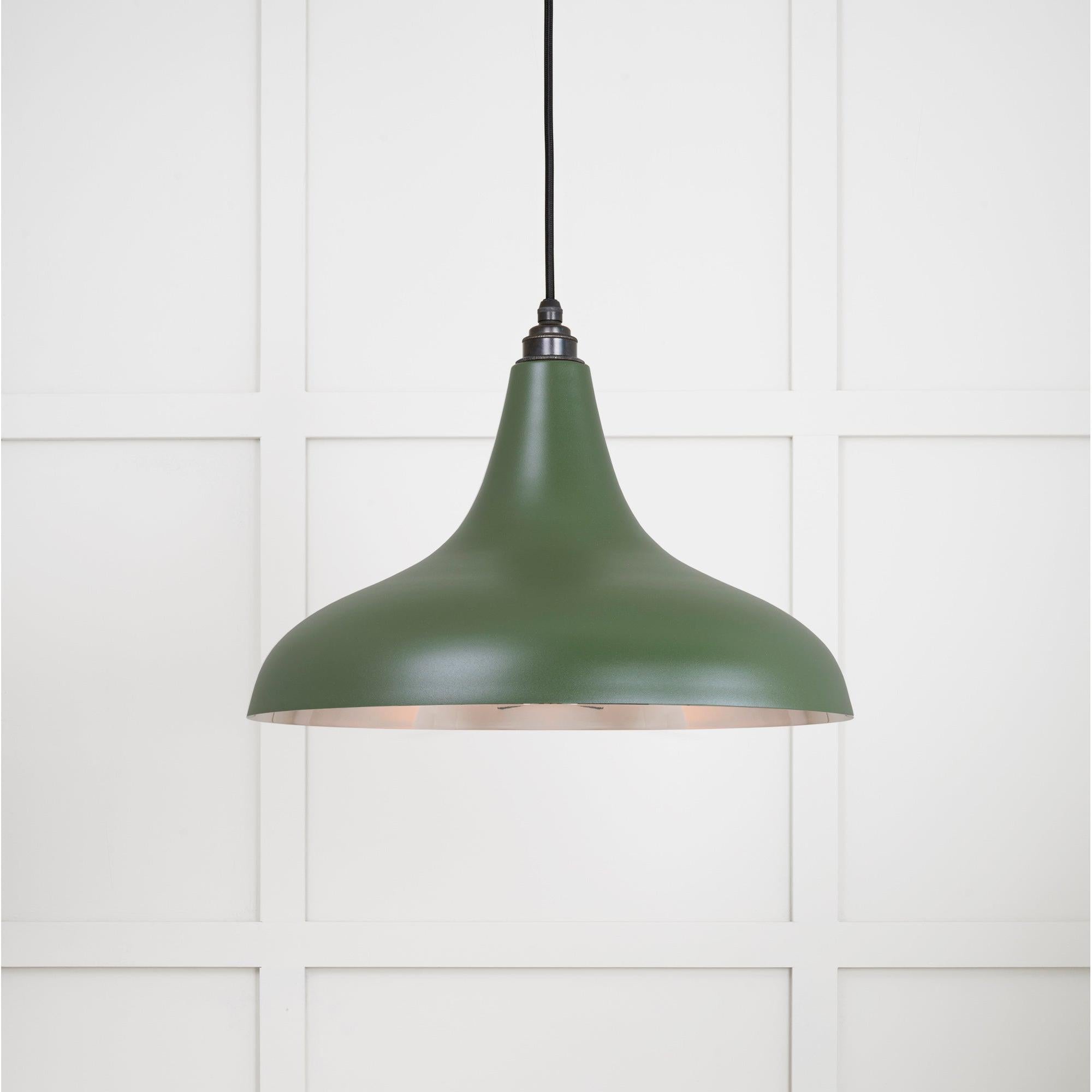Smooth Nickel Frankley Pendant in Heath | From The Anvil - Ceiling Lights - From The Anvil - Yester Home