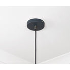 Smooth Nickel Frankley Pendant in Soot | From The Anvil-Ceiling Pendants-Yester Home