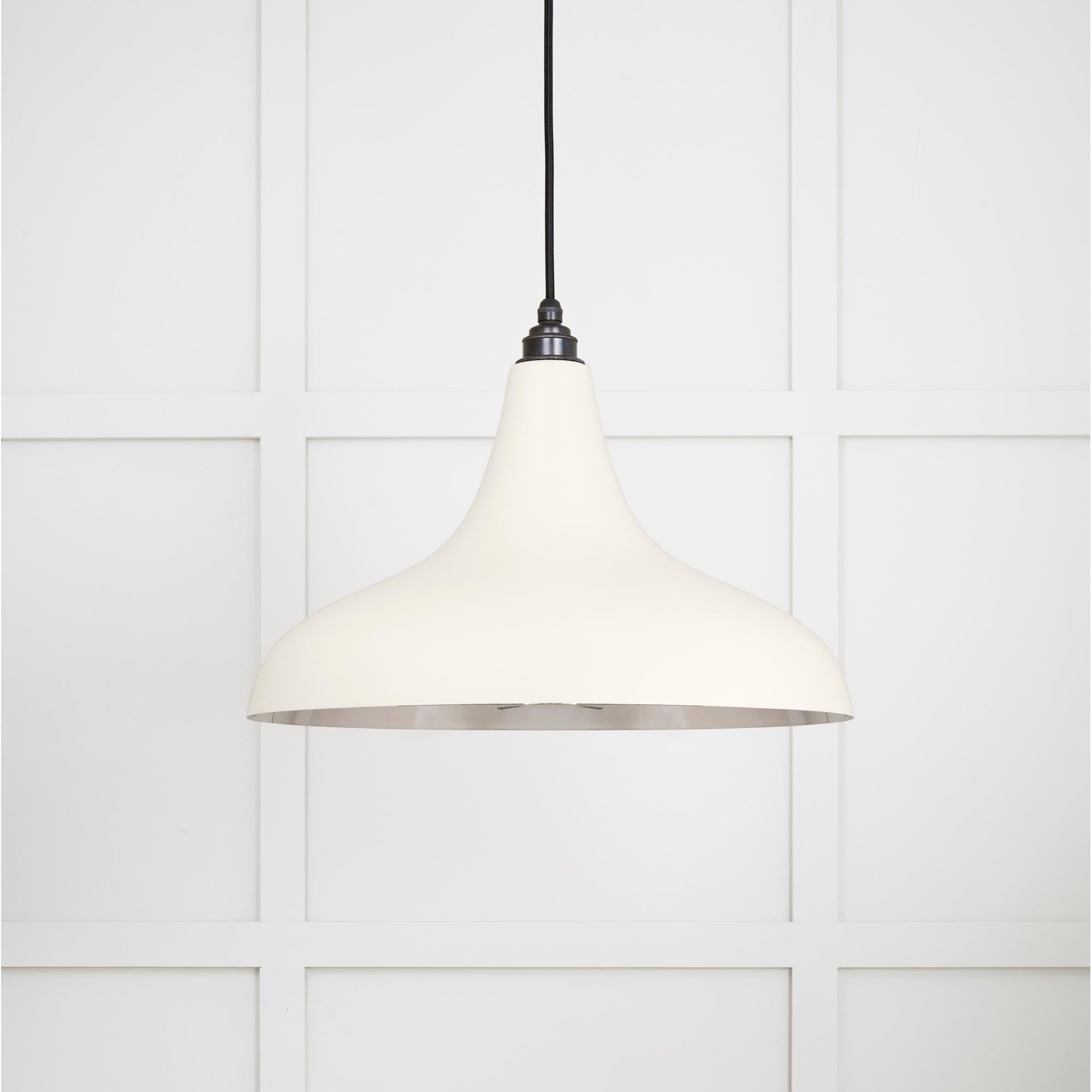 Smooth Nickel Frankley Pendant in Teasel | From The Anvil - Ceiling Lights - From The Anvil - Yester Home