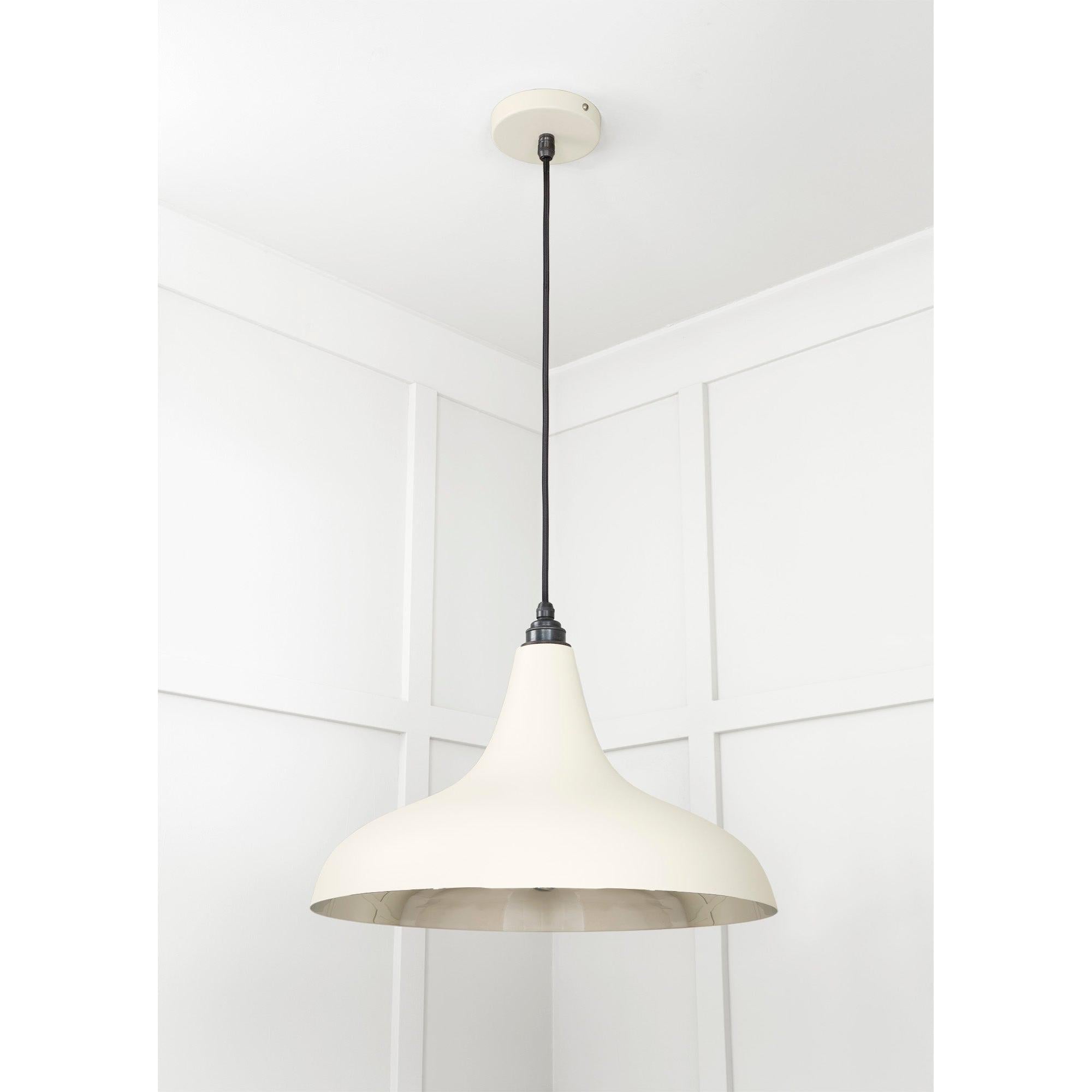 Smooth Nickel Frankley Pendant in Teasel | From The Anvil - Ceiling Lights - From The Anvil - Yester Home