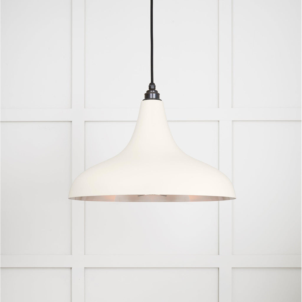 Smooth Nickel Frankley Pendant in Teasel | From The Anvil-Ceiling Pendants-Yester Home