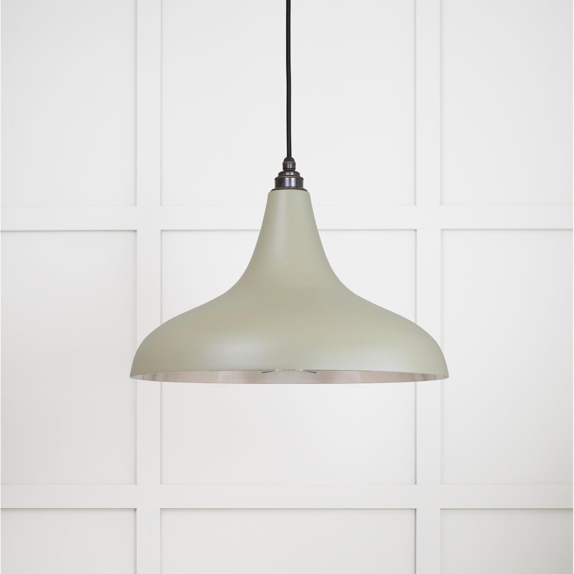 Smooth Nickel Frankley Pendant in Tump | From The Anvil - Ceiling Lights - From The Anvil - Yester Home