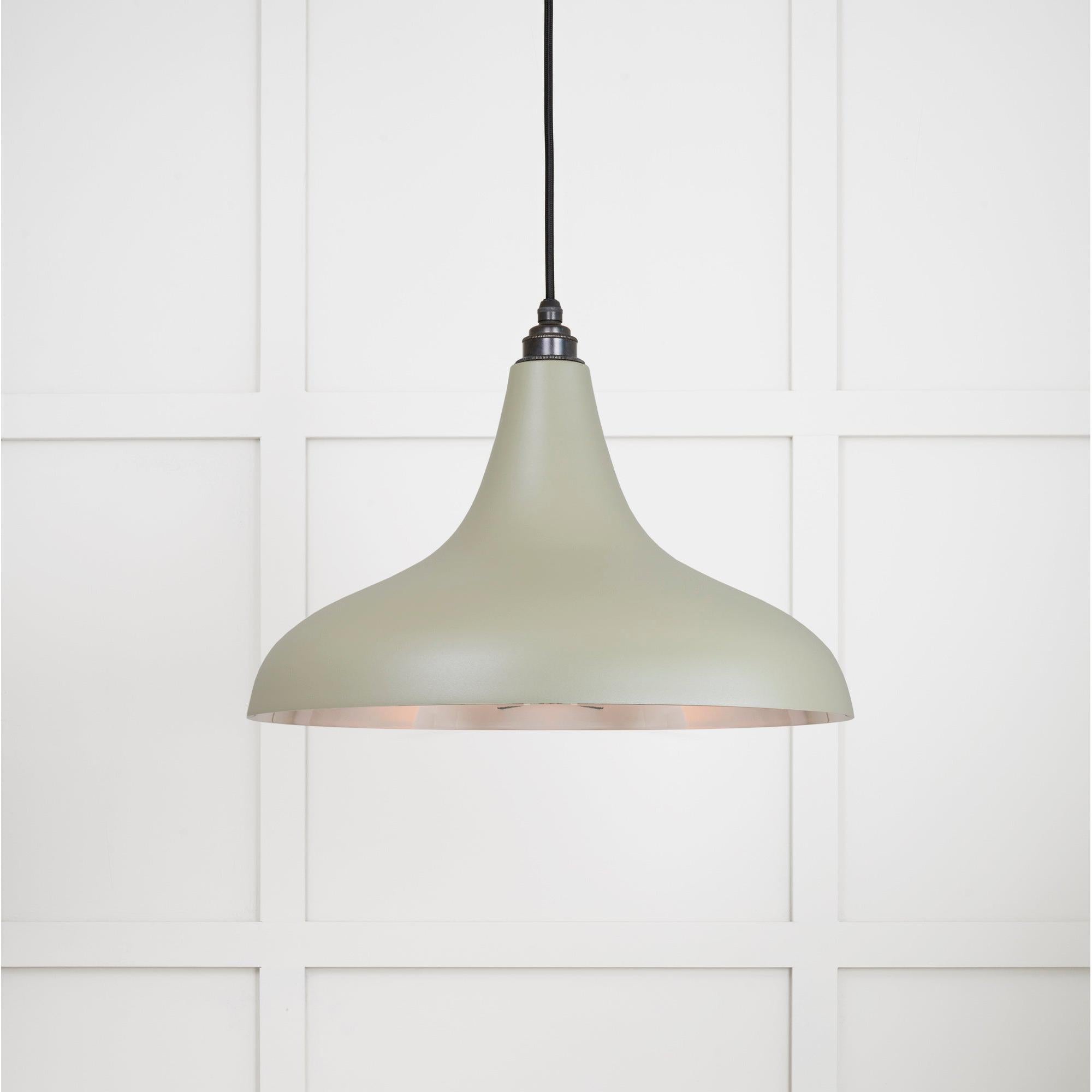 Smooth Nickel Frankley Pendant in Tump | From The Anvil - Ceiling Lights - From The Anvil - Yester Home