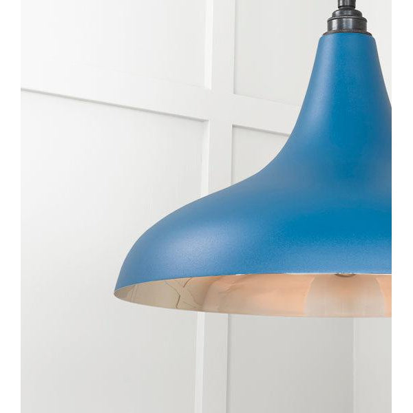 Smooth Nickel Frankley Pendant in Upstream | From The Anvil-Ceiling Pendants-Yester Home