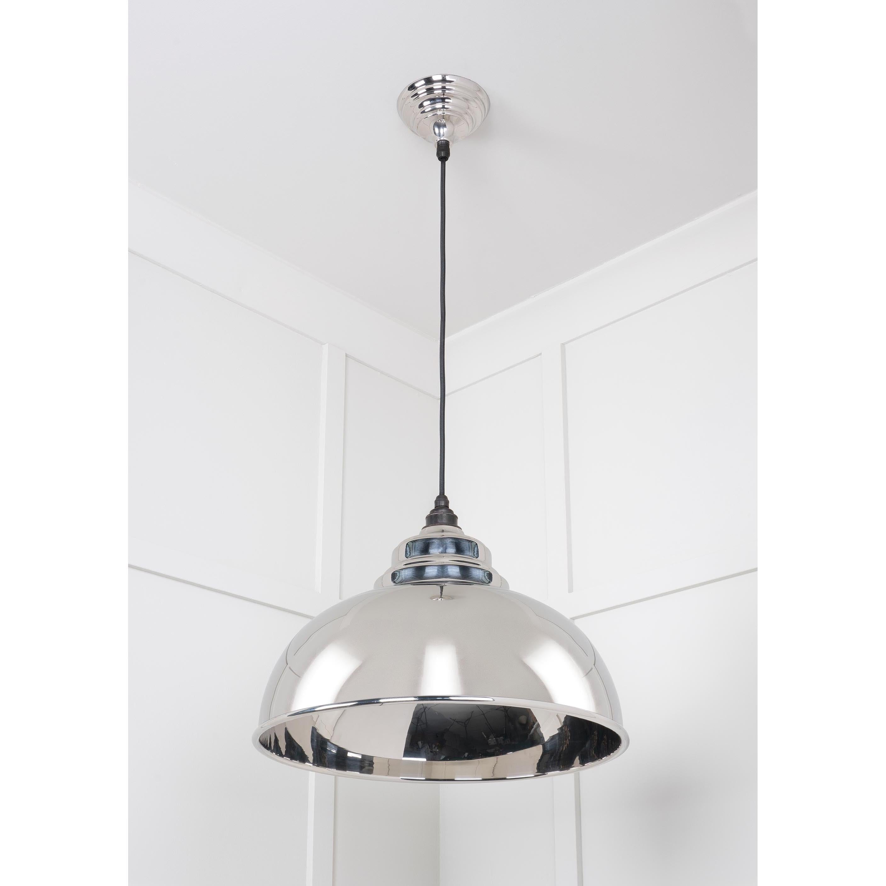Smooth Nickel Harborne Pendant | From The Anvil - Harborne - From The Anvil - Yester Home