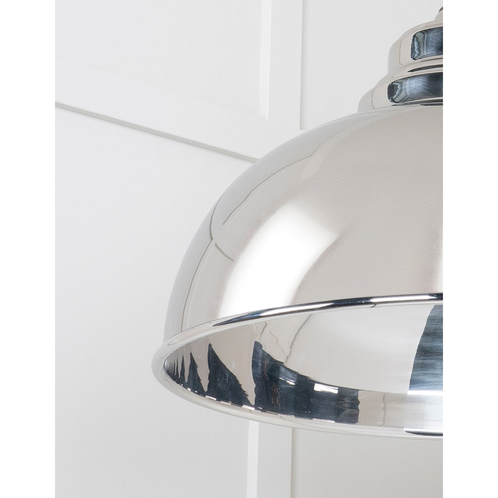 Smooth Nickel Harborne Pendant | From The Anvil-Harborne-Yester Home