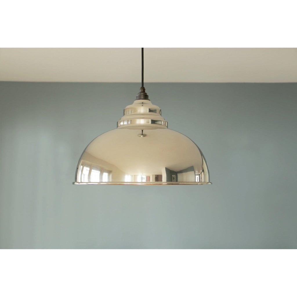Smooth Nickel Harborne Pendant | From The Anvil-Harborne-Yester Home