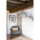 Smooth Nickel Harborne Pendant in Birch | From The Anvil-Harborne-Yester Home