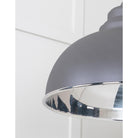 Smooth Nickel Harborne Pendant in Bluff | From The Anvil - Harborne - From The Anvil - Yester Home