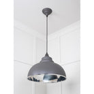 Smooth Nickel Harborne Pendant in Bluff | From The Anvil-Harborne-Yester Home
