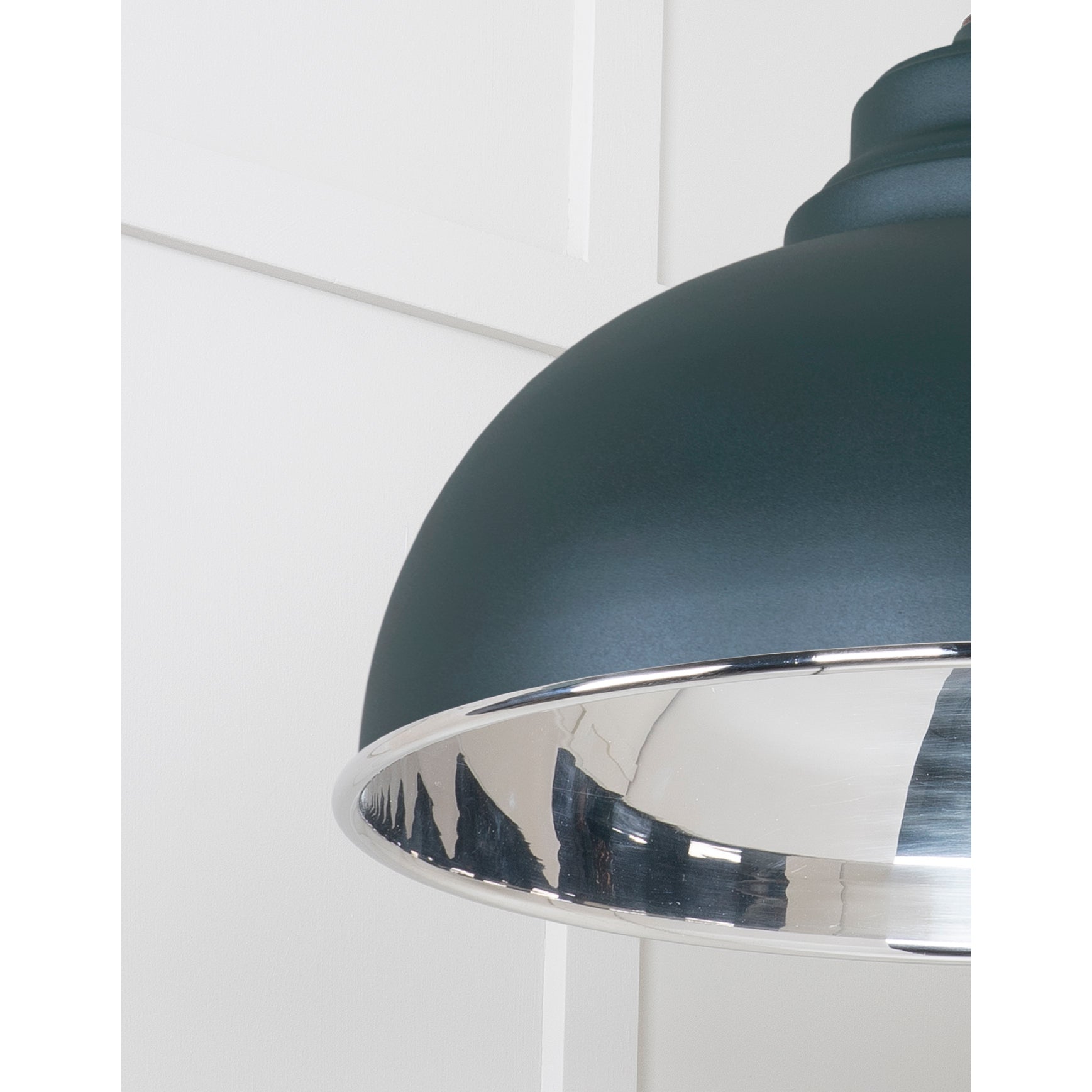 Smooth Nickel Harborne Pendant in Dingle | From The Anvil-Harborne-Yester Home