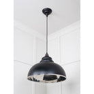 Smooth Nickel Harborne Pendant in Elan Black | From The Anvil-Harborne-Yester Home