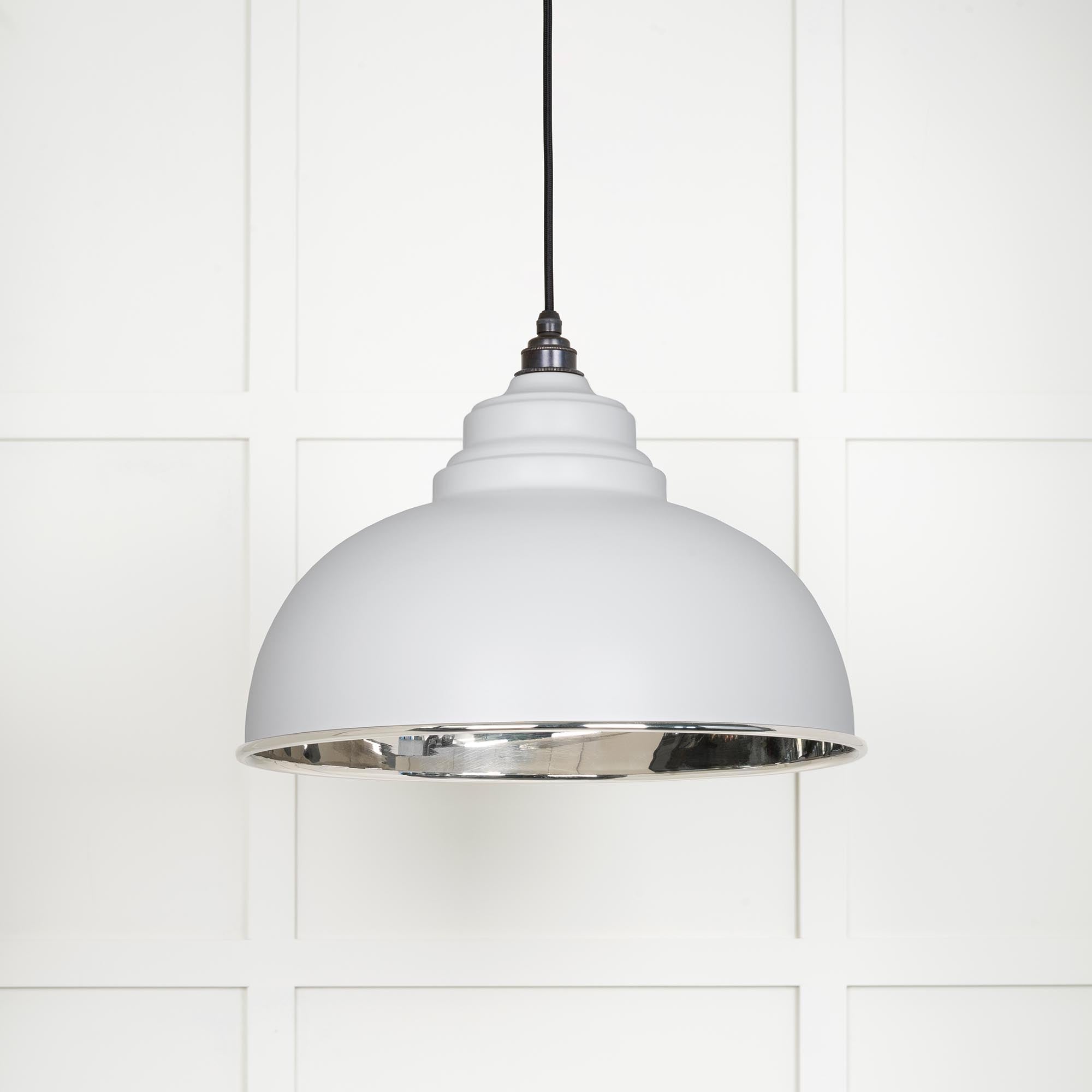 Smooth Nickel Harborne Pendant in Flock | From The Anvil - Harborne - From The Anvil - Yester Home