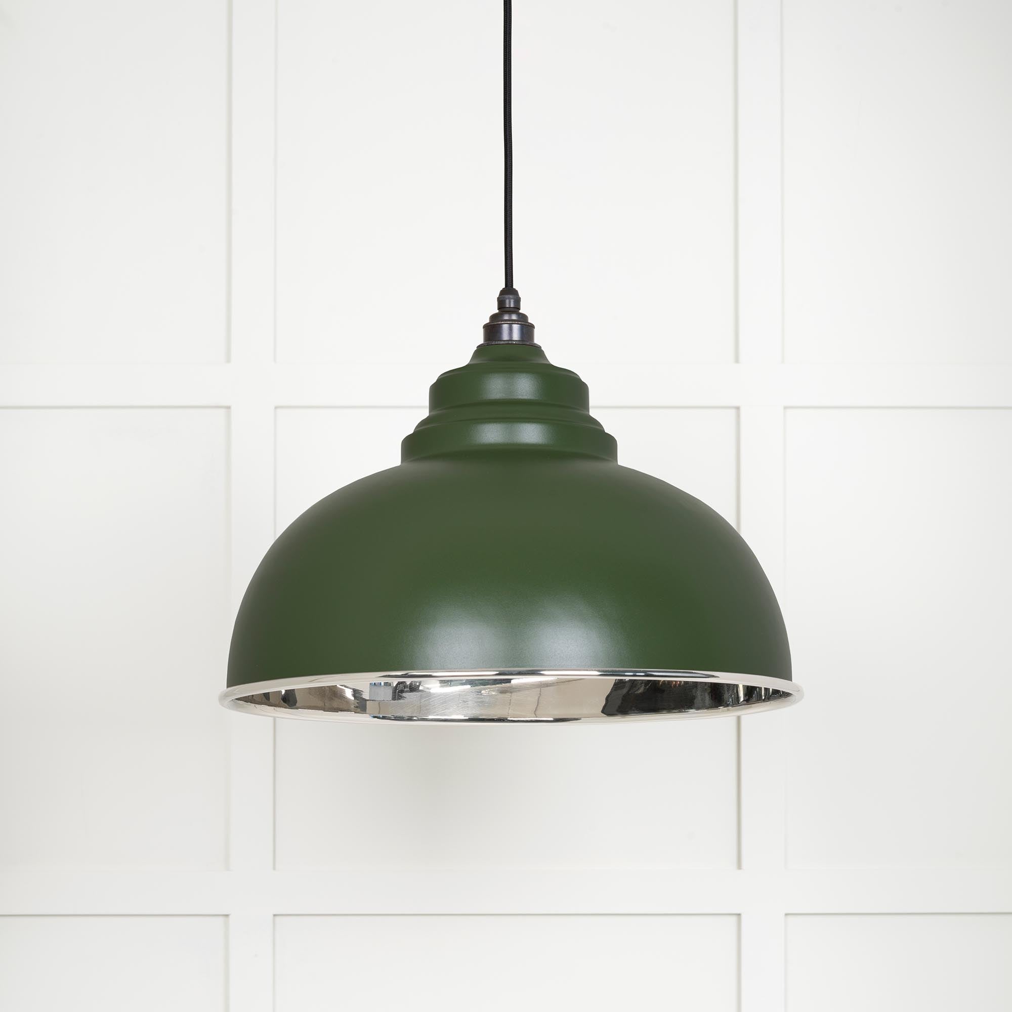 Smooth Nickel Harborne Pendant in Heath | From The Anvil - Harborne - From The Anvil - Yester Home