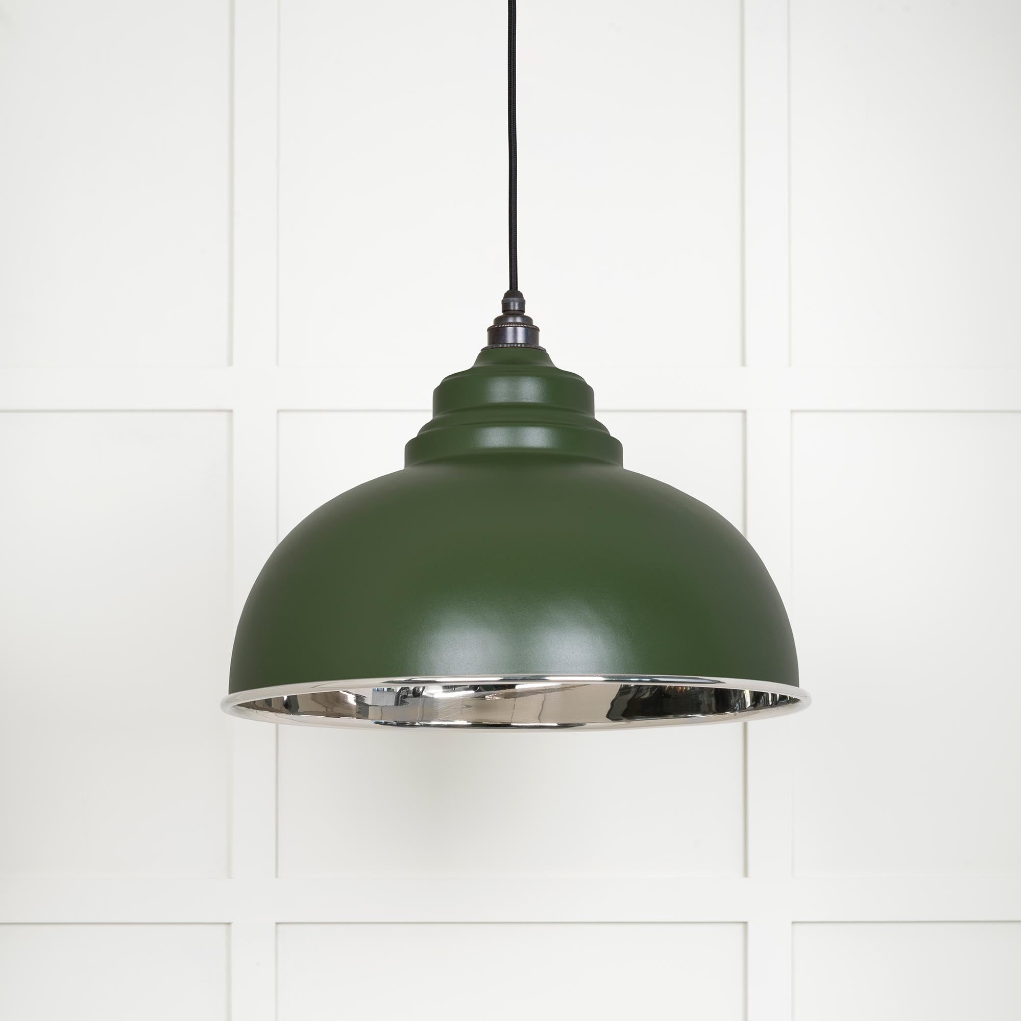 Smooth Nickel Harborne Pendant in Heath | From The Anvil - Harborne - From The Anvil - Yester Home