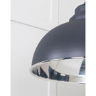 Smooth Nickel Harborne Pendant in Slate | From The Anvil - Harborne - From The Anvil - Yester Home