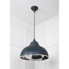 Smooth Nickel Harborne Pendant in Soot | From The Anvil - Harborne - From The Anvil - Yester Home
