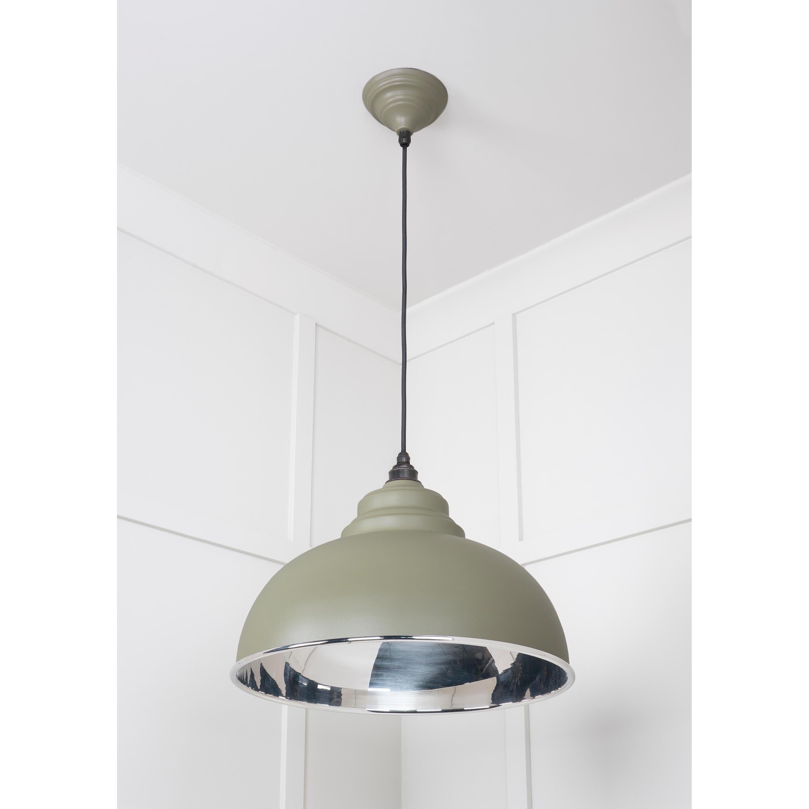 Smooth Nickel Harborne Pendant in Tump | From The Anvil - Harborne - From The Anvil - Yester Home