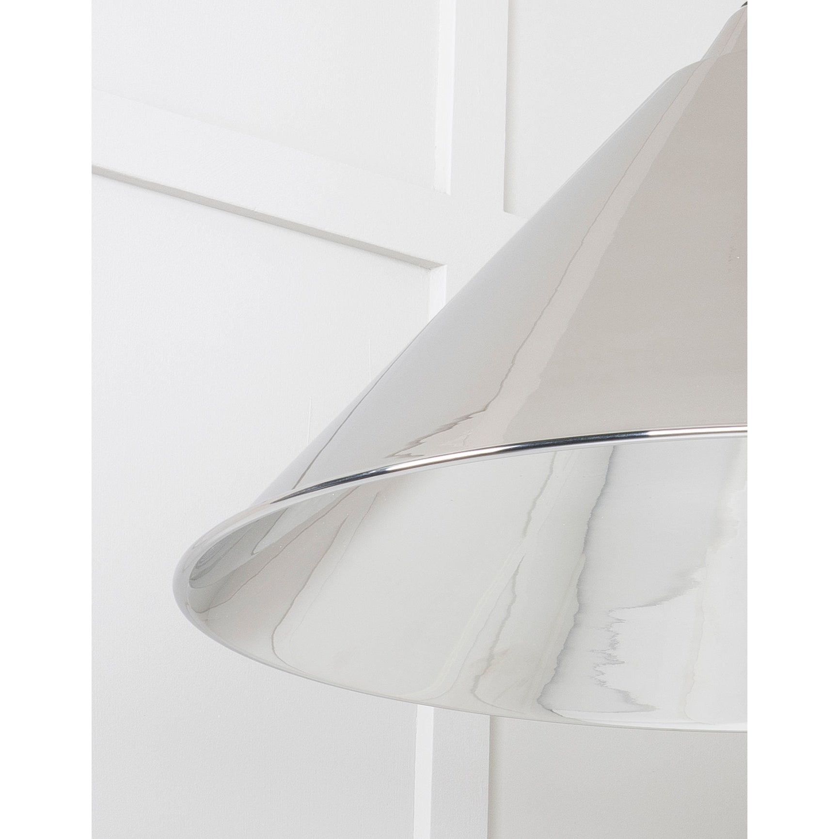 Smooth Nickel Hockley Pendant | From The Anvil-Hockley-Yester Home